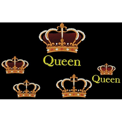 Файл вышивки королевские короны