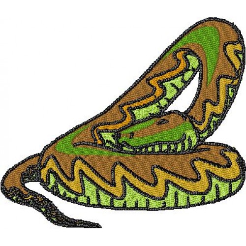 Файл вышивки змея