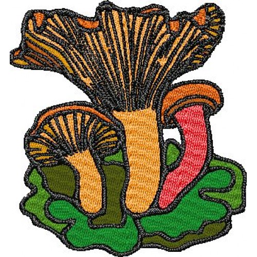 Файл вышивки грибы 1