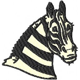 Голова зебры