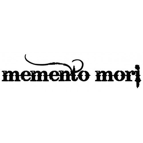 Файл вышивки Надпись «Memento Mori»