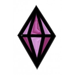 Розовый кристалл