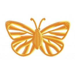 Бабочка полосатая