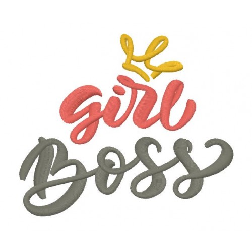 Файл вышивки Girl boss