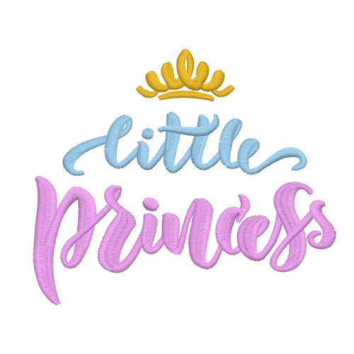 Файл вышивки Little princess с короной