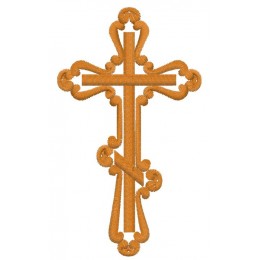 Крест православный простой