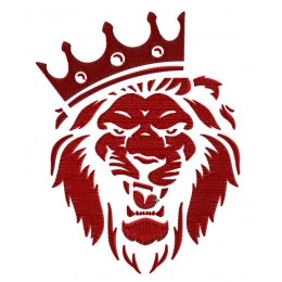 Рычащий лев в короне