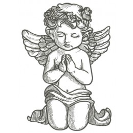 Молящийся на коленях ангел