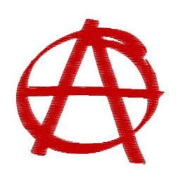 Знак анархии маленький