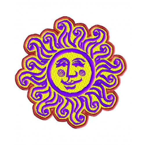 Файл вышивки Мексиканское солнце