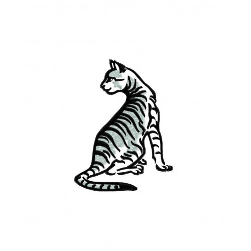Файл вышивки Кот Тигра