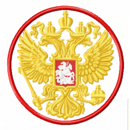 Шеврон герб РФ