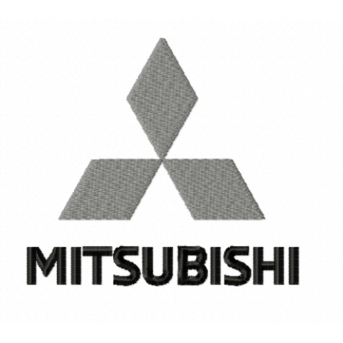 Файл вышивки Mitsubishi logo