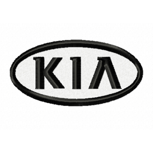 Файл вышивки KIA logo