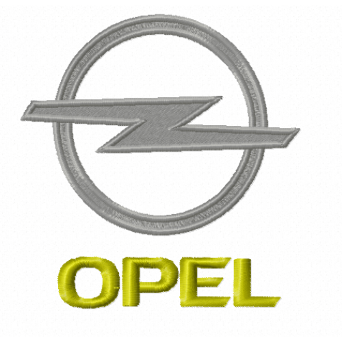 Файл вышивки Opel logo