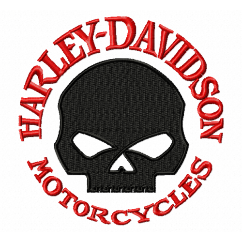 Файл вышивки Harley logo