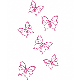 Летящие бабочки