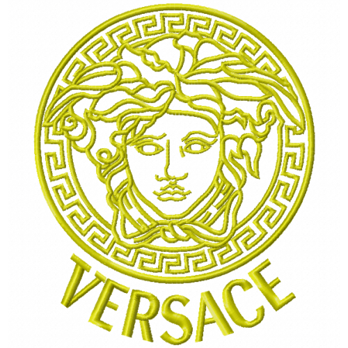 Файл вышивки эмблема Versace