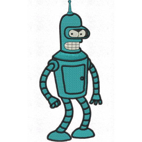 Файл вышивки Bender "Futurama"