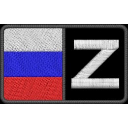 Флаг России + Z шеврон 02