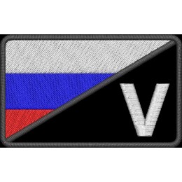 Флаг России + V шеврон