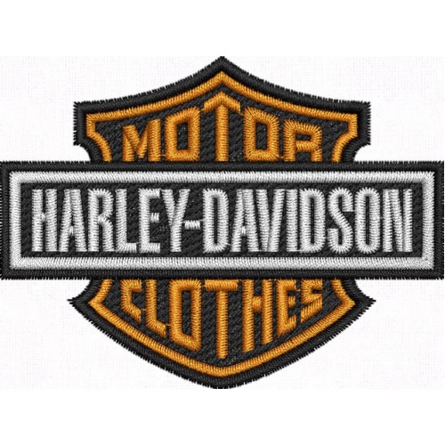 Файл вышивки Логотип Harley-Davidson motor clothes