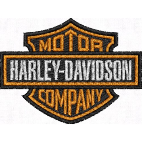 Файл вышивки Логотип Harley-Davidson motor company