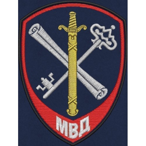 Файл вышивки ПОЛИЦИЯ МВД для сотрудников подразделений обеспечения деятельности органов внутренних дел МВД России Нового образца / арт. 2.3