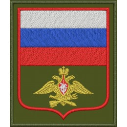 Файл вышивки Войска ПВО Сухопутных войск Российской Федерации (парадный)