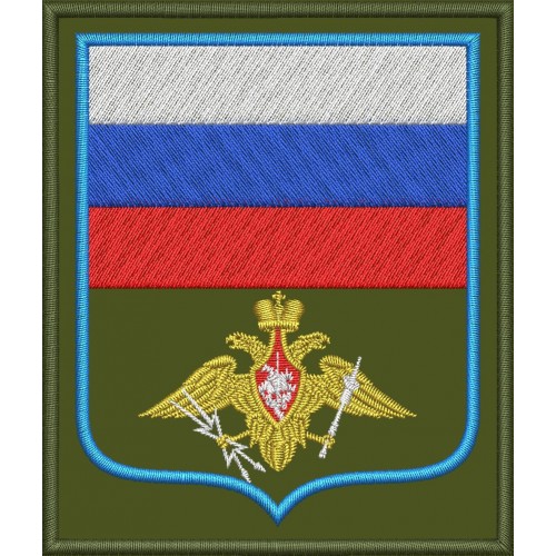 Файл вышивки Войска воздушно-космической обороны Вооружённых сил Российской Федерации / ВВКО ВС РФ (парадный)