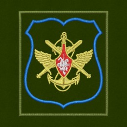 Файл вышивки Шеврон Органы военного управления МО РФ (ОВУ)