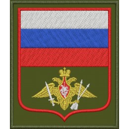 Файл вышивки Ракетные войска стратегического назначения ВС РФ парадный / РВСН парадный