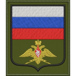 Файл вышивки Войска радиоэлектронной борьбы ВС Российской Федерации (парадный) / Войска РЭБ РФ (парадный)