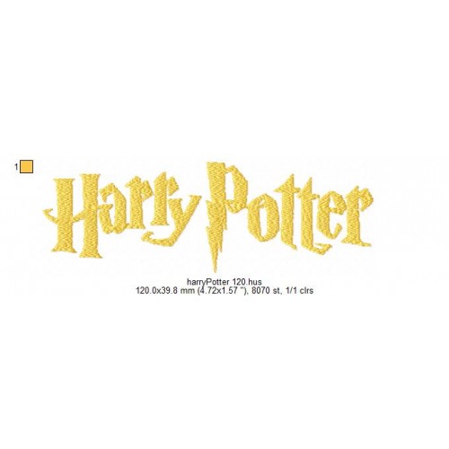 Файл вышивки Гарри Поттер 2