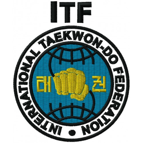 Файл вышивки ITF эмблема тхэквандо