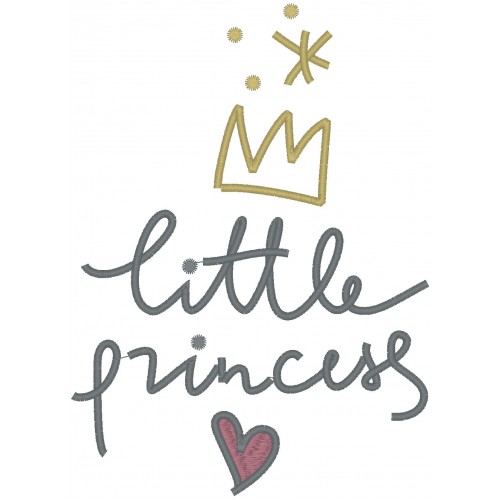 Файл вышивки Little Princess