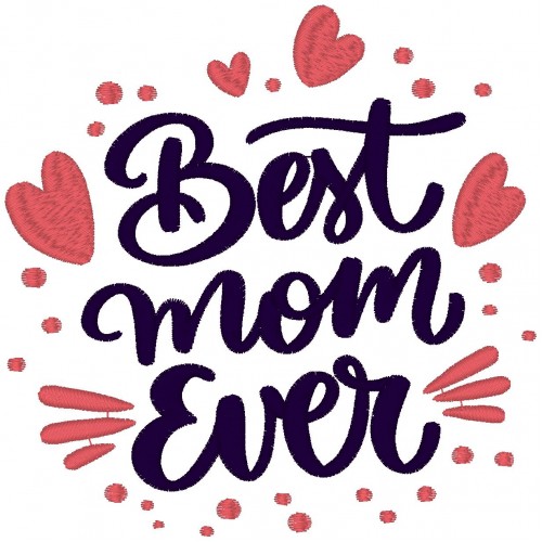 Файл вышивки Best Mom