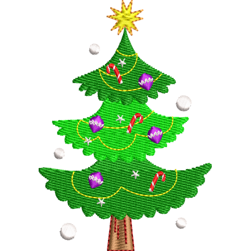 Файл вышивки Новогодняя Елочка