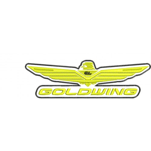 Файл вышивки Goldwing нашивка на спину