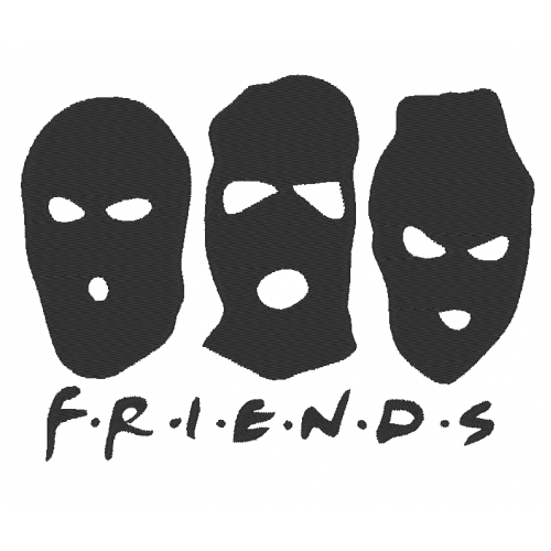Файл вышивки Friends 01