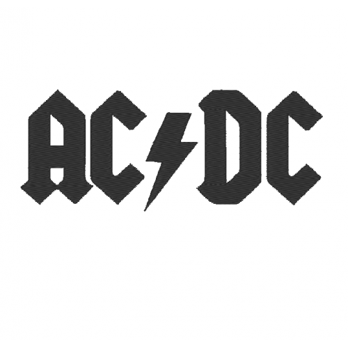 Файл вышивки AC/ DC