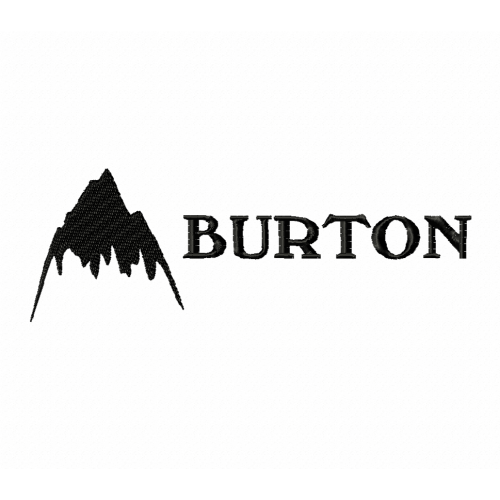 Файл вышивки Лого BURTON