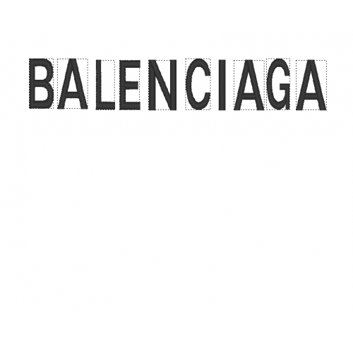 Файл вышивки Лого Balenciaga