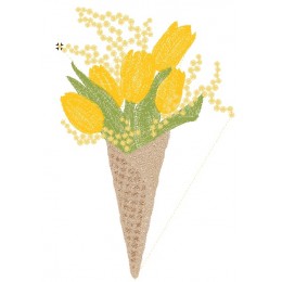 Желтые тюльпаны цветы