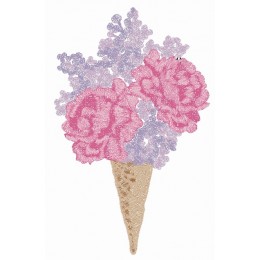 Сирень и пионы