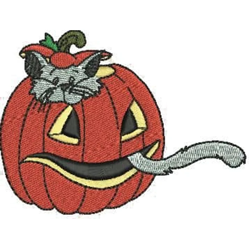 Котёнок в тыкве