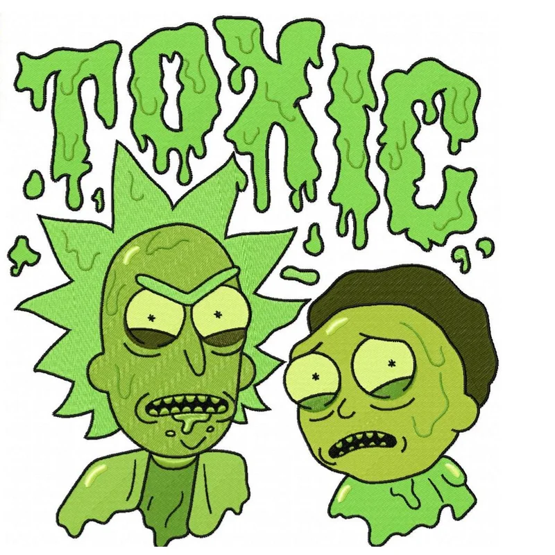Rick and Morty Toxic / Рик и Морти Токсик