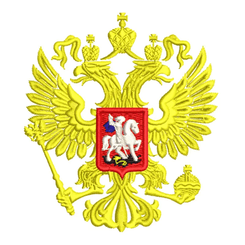 Герб Российской Федерации 87 х 98 мм