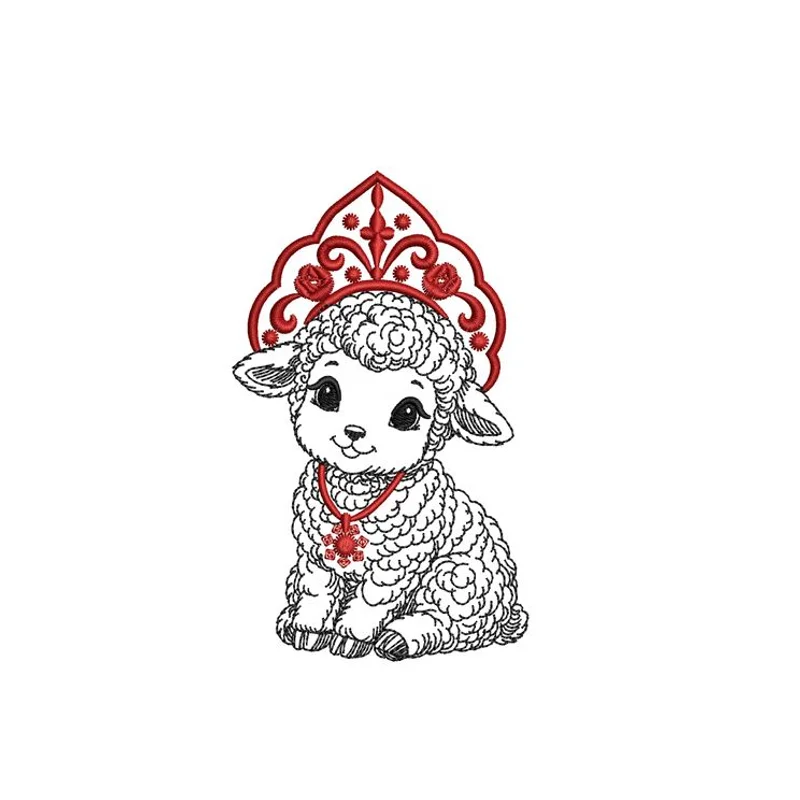 Барашек в кокошнике