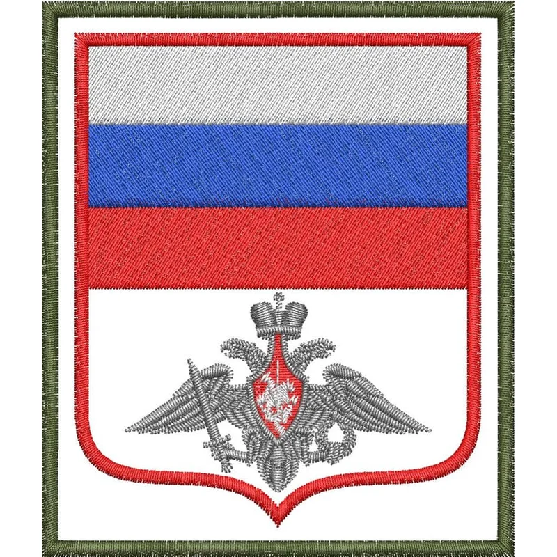 Министерство обороны РФ нарукавный знак (парадный) УСТАВНОЙ